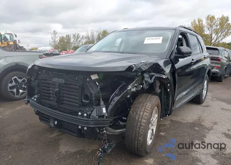 2025 Ford Explorer Active из США, поврежденный, VIN 1FMUK8DH0SGC26796